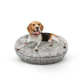 Bagel Bed (Color: Frosted Snow, size: SM - 30")