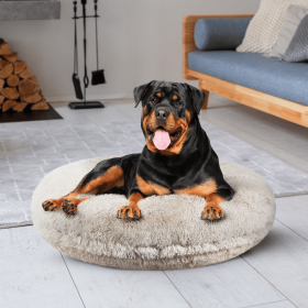 Bagel Bed (Color: Midnight Frost, size: MD - 36")