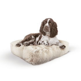 Rectangle Bed (Color: Blondie, size: LG - 46" x 35")