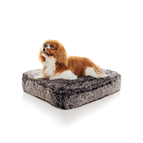 Rectangle Bed (Color: Frosted Willow, size: SM- 24" x 24")