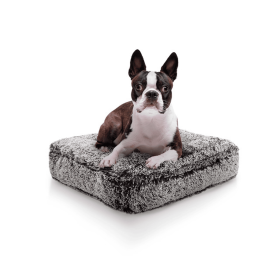 Rectangle Bed (Color: Midnight Frost, size: SM- 24" x 24")