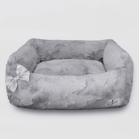 Dolce Vita Dog Bed (Color: Sterling, Option: 80189)