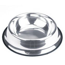 Stainless Steel Dog Bowl (size: 72 Oz.)