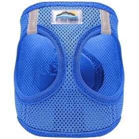 American River Solid Ultra Choke Free Dog Harness (Color: Cobalt Blue, size: 2X/3X-Large)
