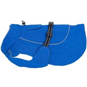Alpine Tuf Terrain Dog Coat (Color: Mountain Lake, size: large)