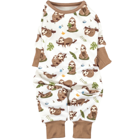 Soft Dog Pajamas (Color: Sloths, size: small)